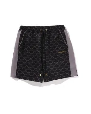 College Monogram Relaxed Fit Sweat Shorts