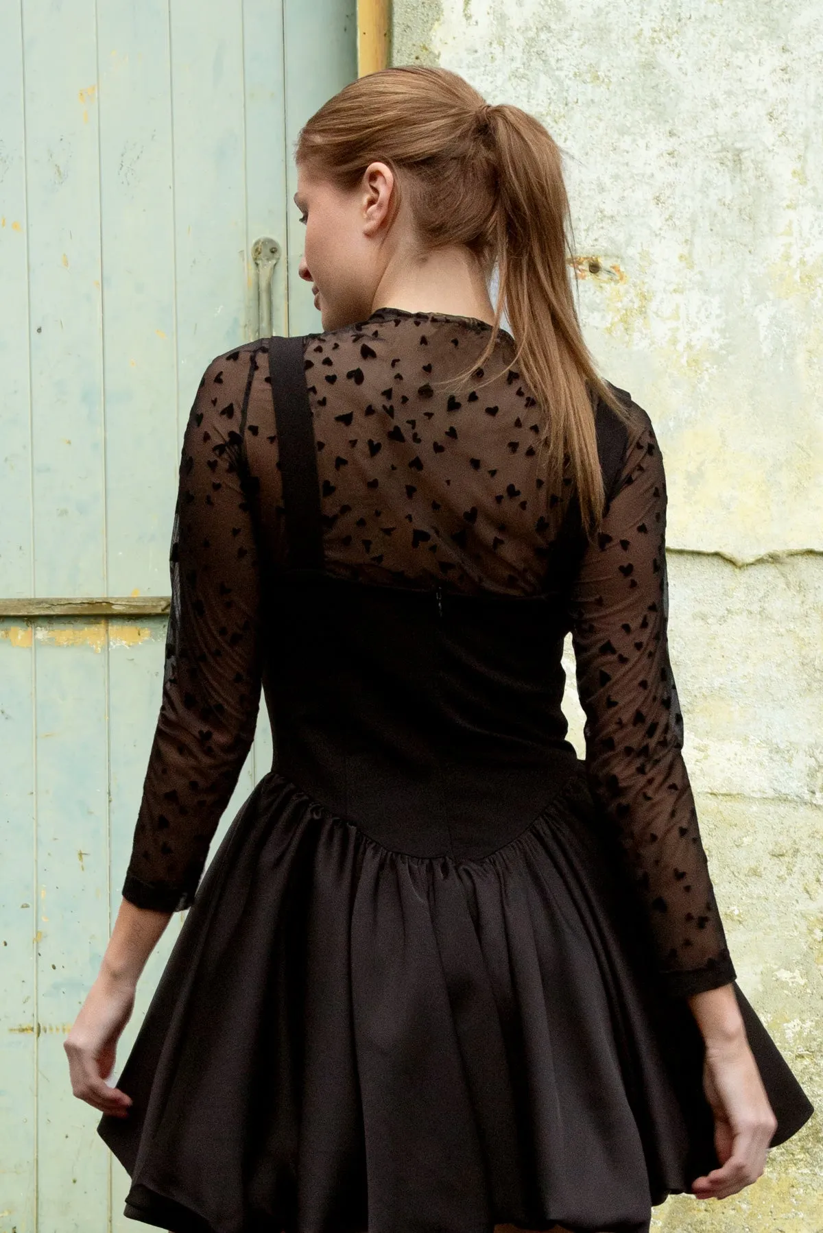 Coop Heart To Heart Top - Black Heart's Content