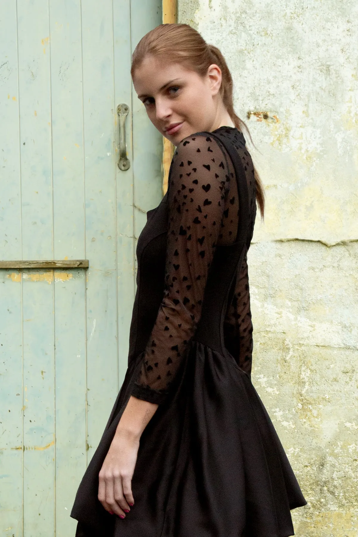 Coop Heart To Heart Top - Black Heart's Content