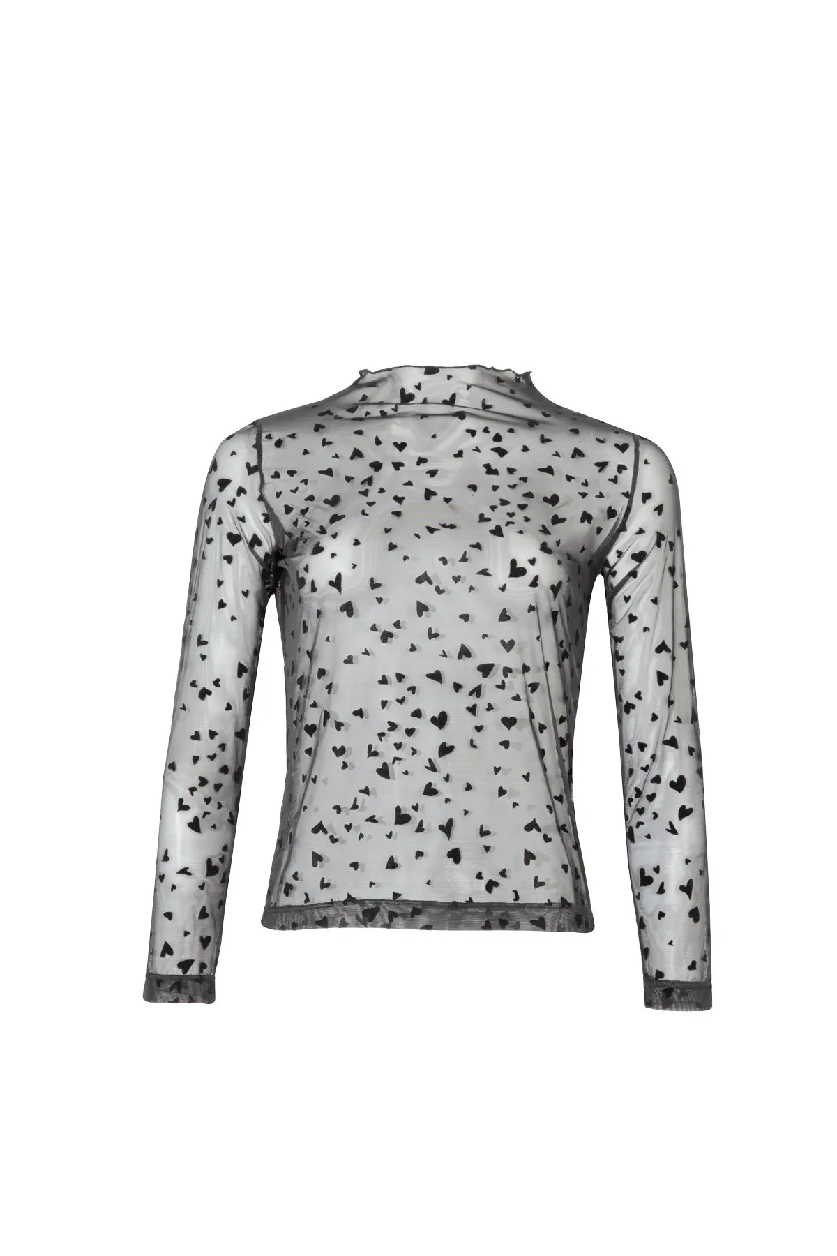 Coop Heart To Heart Top - Black Heart's Content