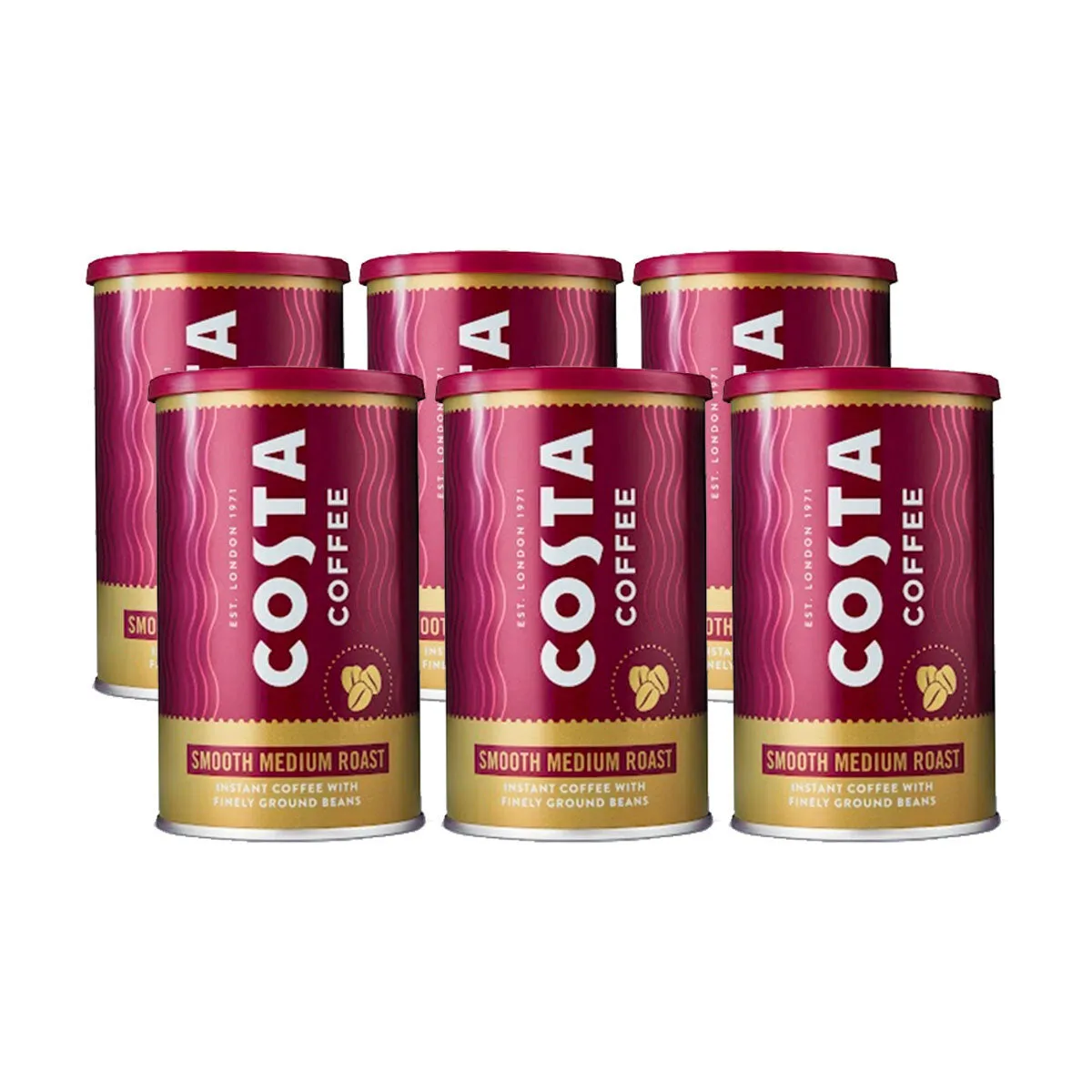 Costa Coffee Smooth Medium Roast Instant Coffee 100 gm