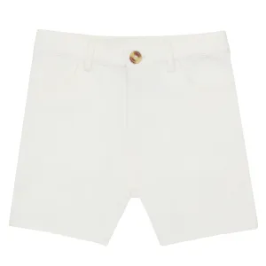 Crew Kids Off White Knit Shorts