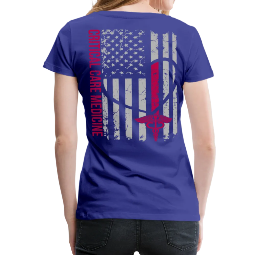 Critical Care Medicine Women’s Premium T-Shirt