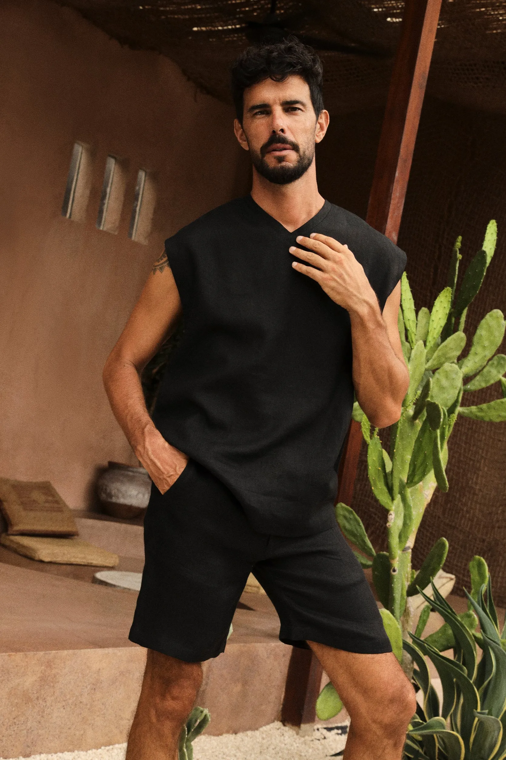 Cruz Shirt- Man  (Black)