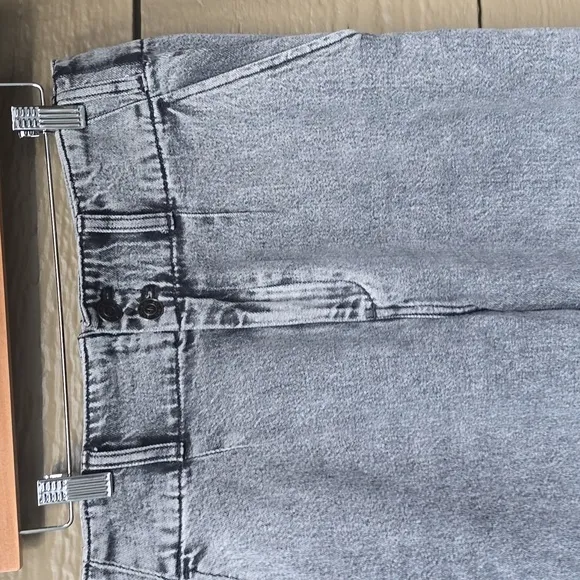 Current / Elliott Melia stonewash black gray jeans pants 27