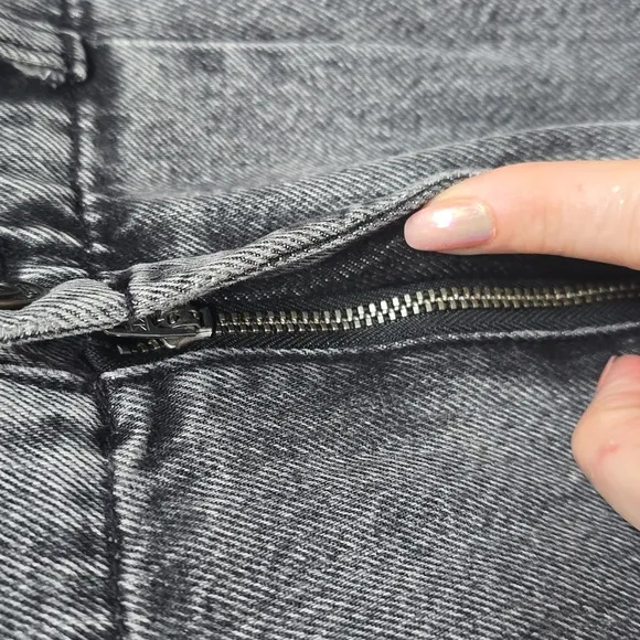 Current / Elliott Melia stonewash black gray jeans pants 27