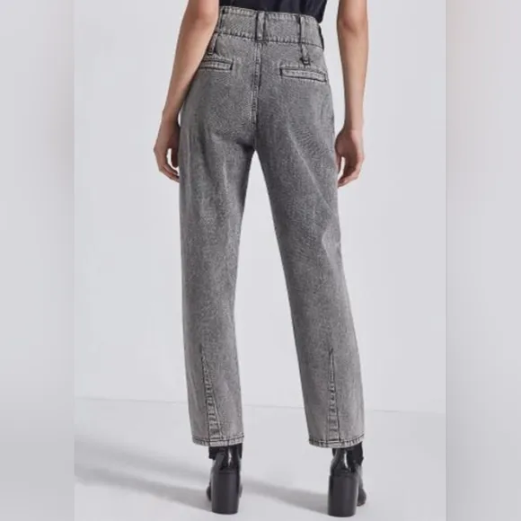 Current / Elliott Melia stonewash black gray jeans pants 27