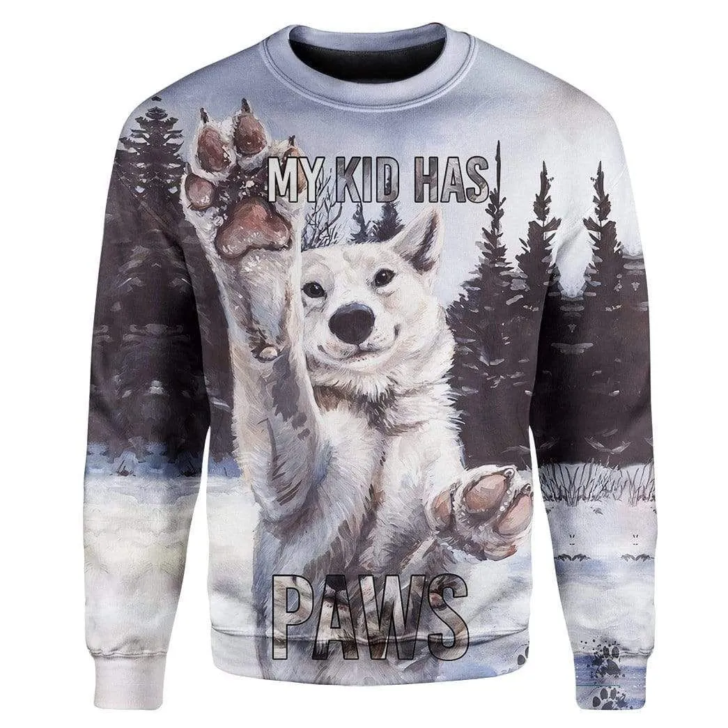 Custom Cosplay T-shirt - Hoodies My Kid Has Paws
