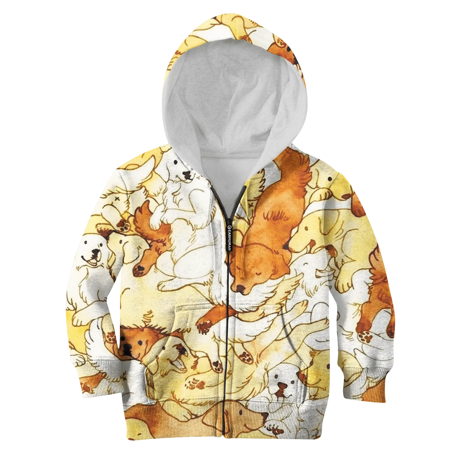 Cute Dogs Custom Cosplay Kid Hoodie