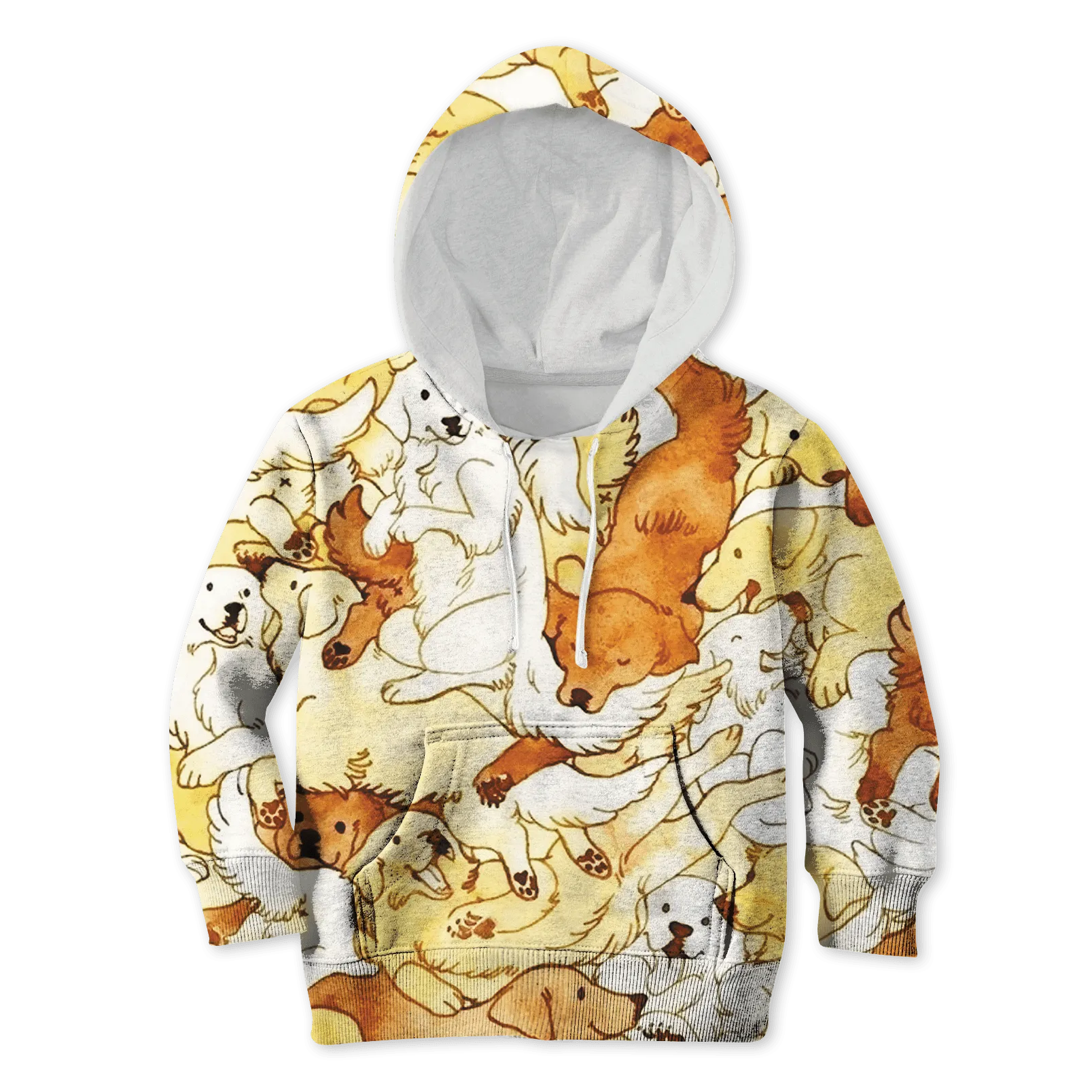 Cute Dogs Custom Cosplay Kid Hoodie