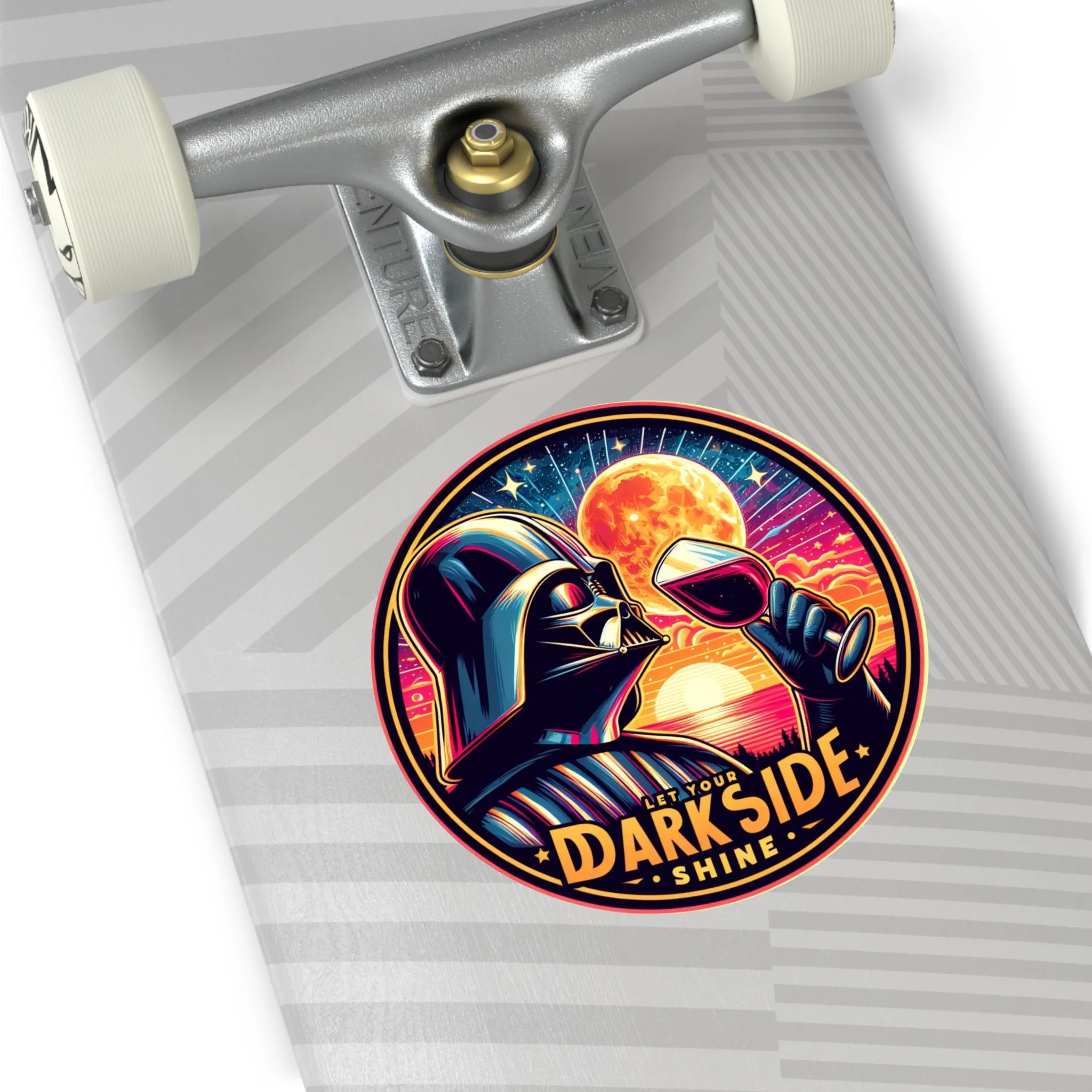 Dark Side Shine Vinyl Sticker