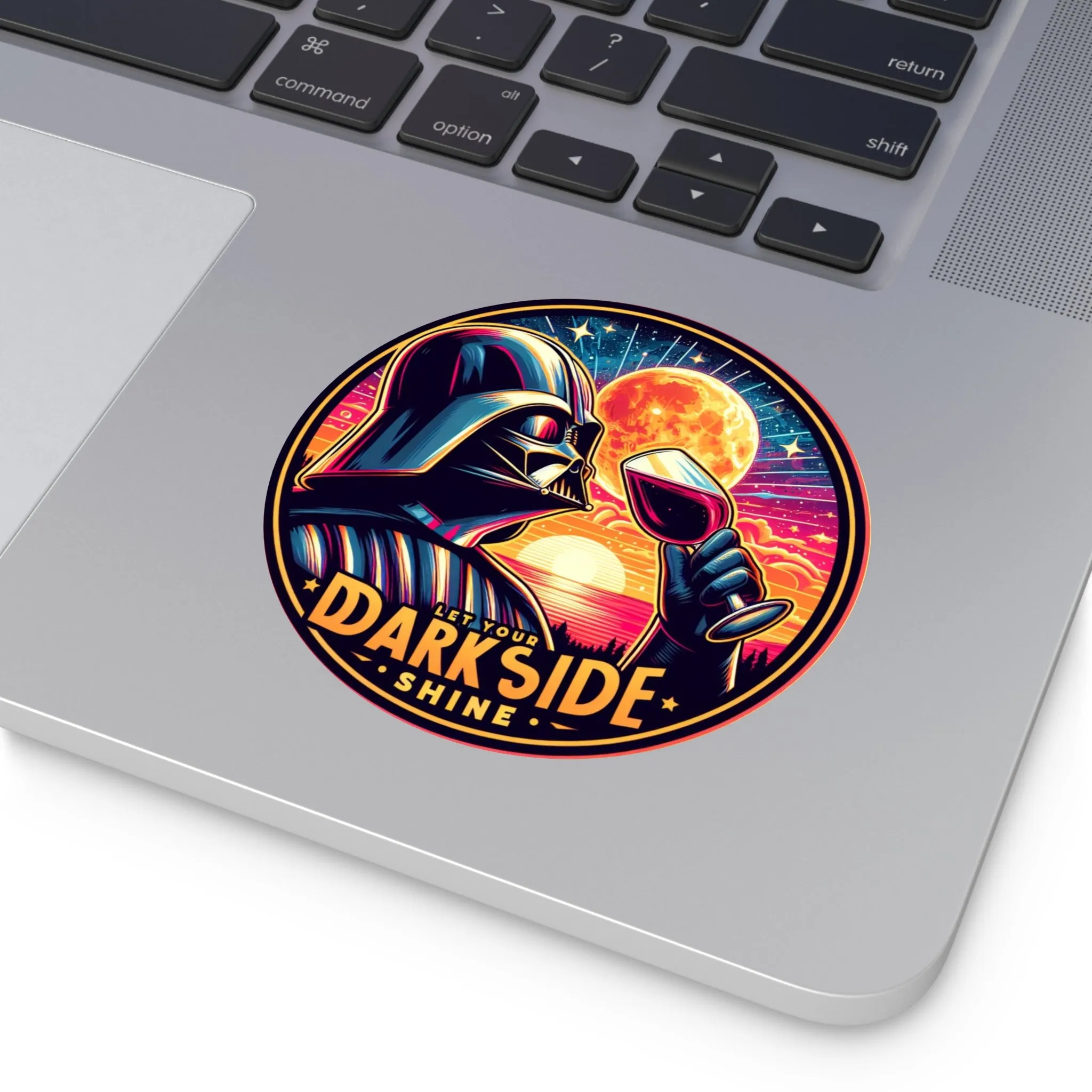 Dark Side Shine Vinyl Sticker