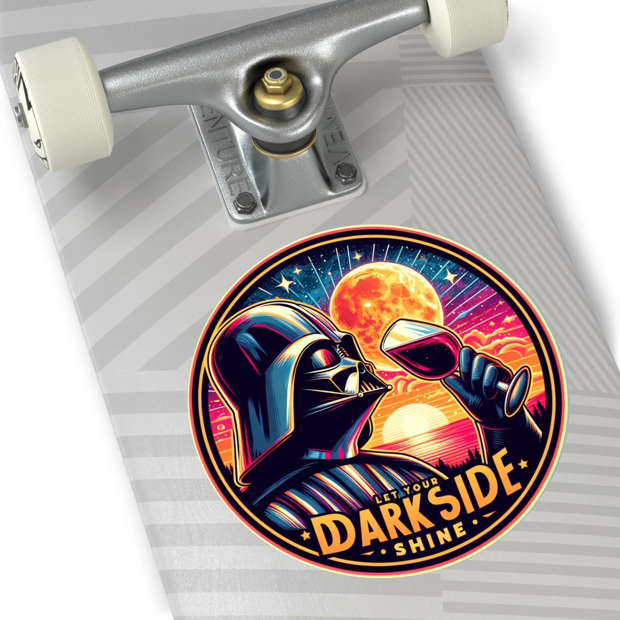 Dark Side Shine Vinyl Sticker