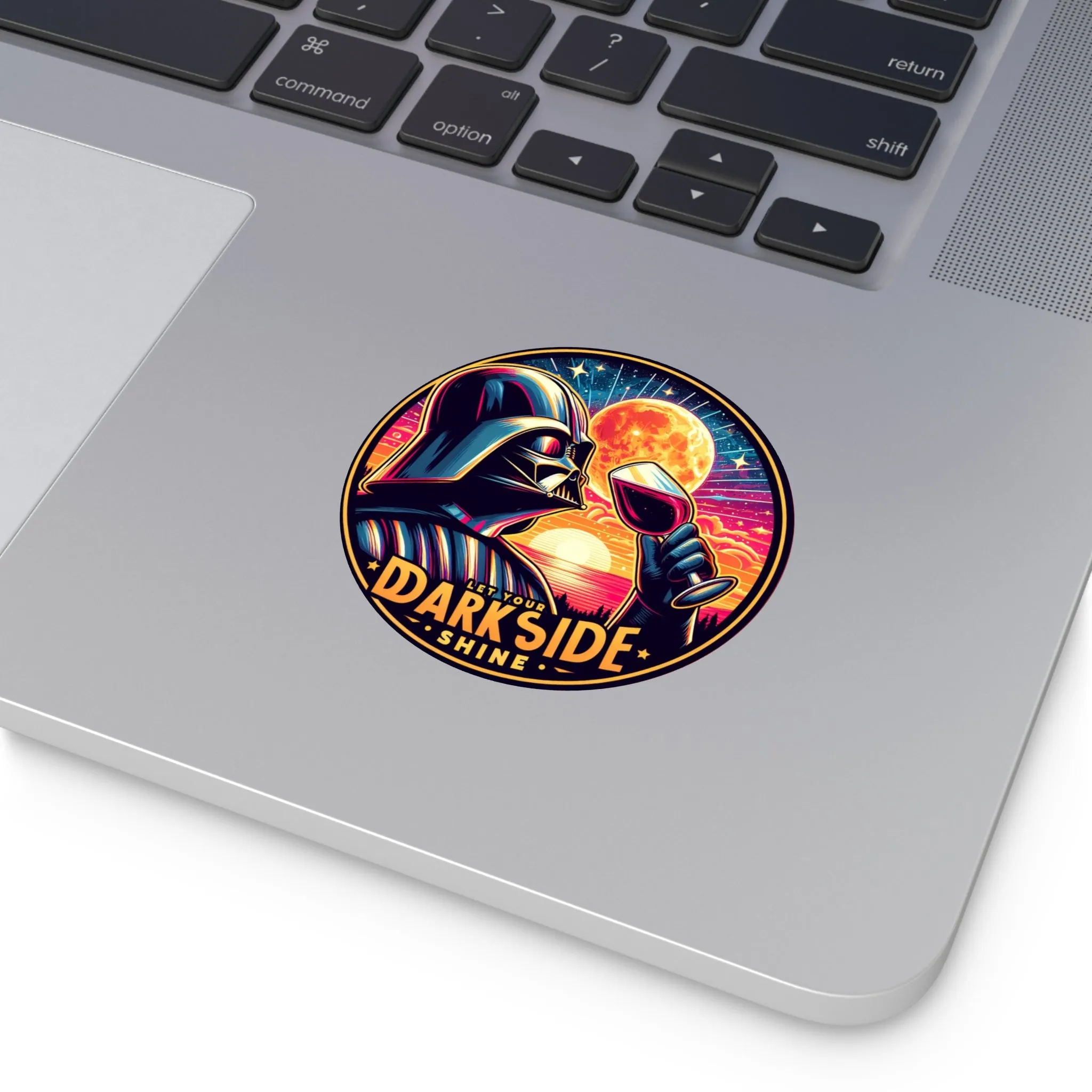 Dark Side Shine Vinyl Sticker