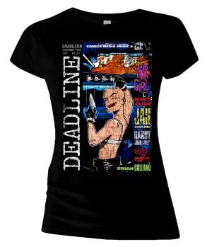 Deadline 1 Tank Official Women's T-shirt (Black)