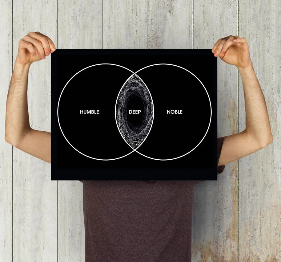 DEEP 16" X 20" Art Print
