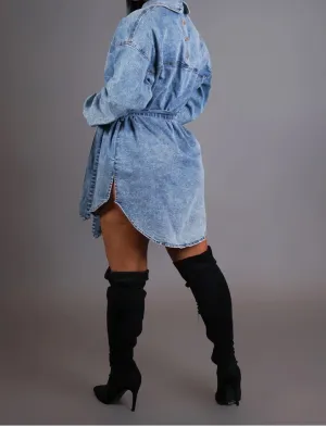 Denim Mini Dress