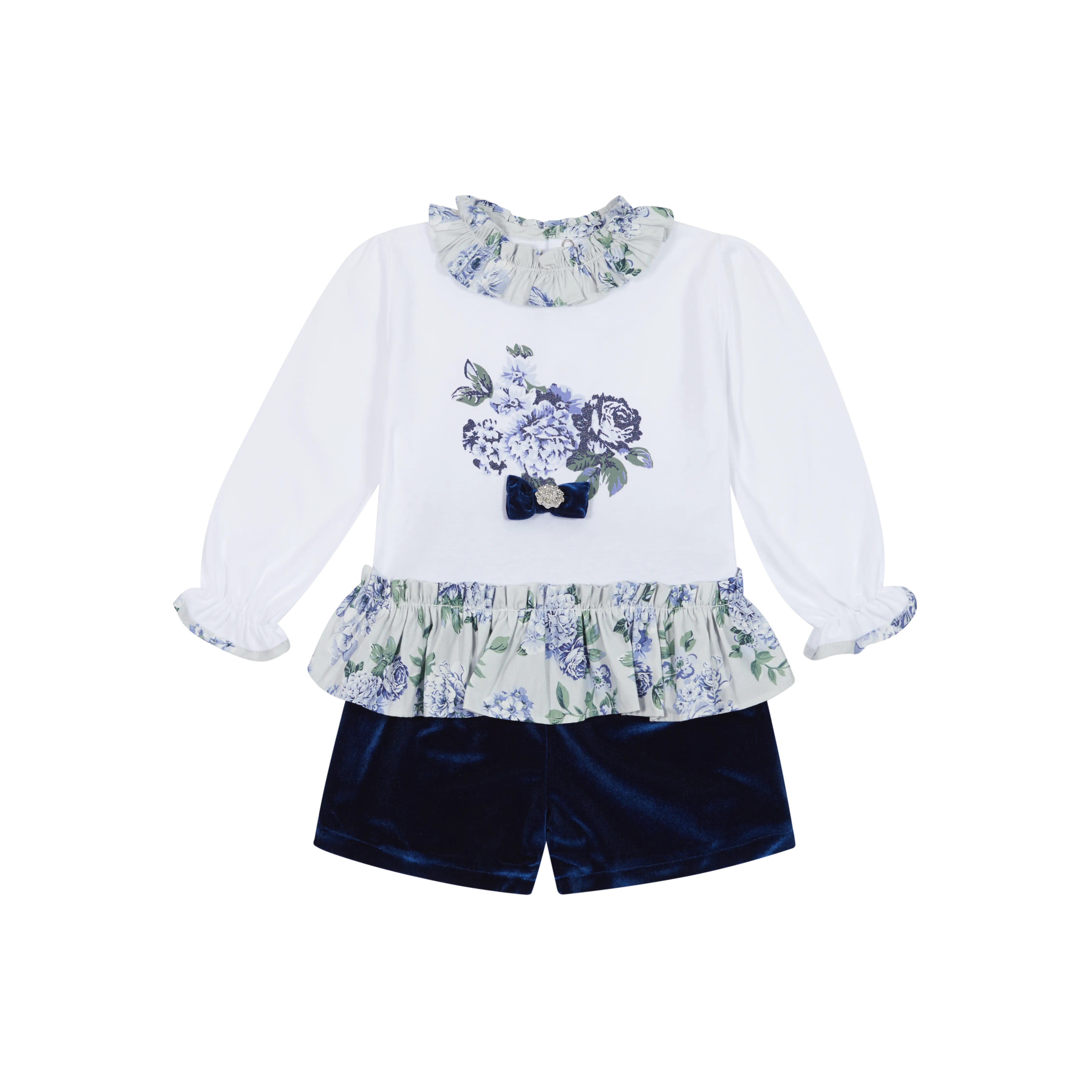 Deolinda Chic 24801 Versailles Top and Shorts Set In Stock Now