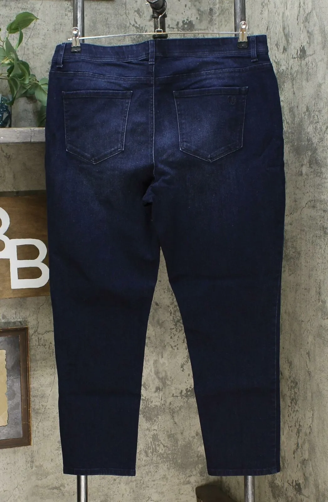 DG2 by Diane Gilman Women's Petite Classic Stretch Denim 5 Pocket Jeggings