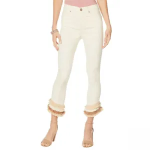 DG2 by Diane Gilman Women's Tall Virtual Stretch Layered Crop Jeans