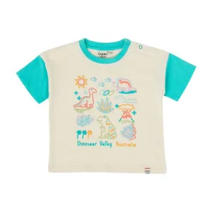 Dinosaur Valley Puff Print T-Shirt