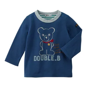 DOUBLE B Embroidery Long Sleeve Tee