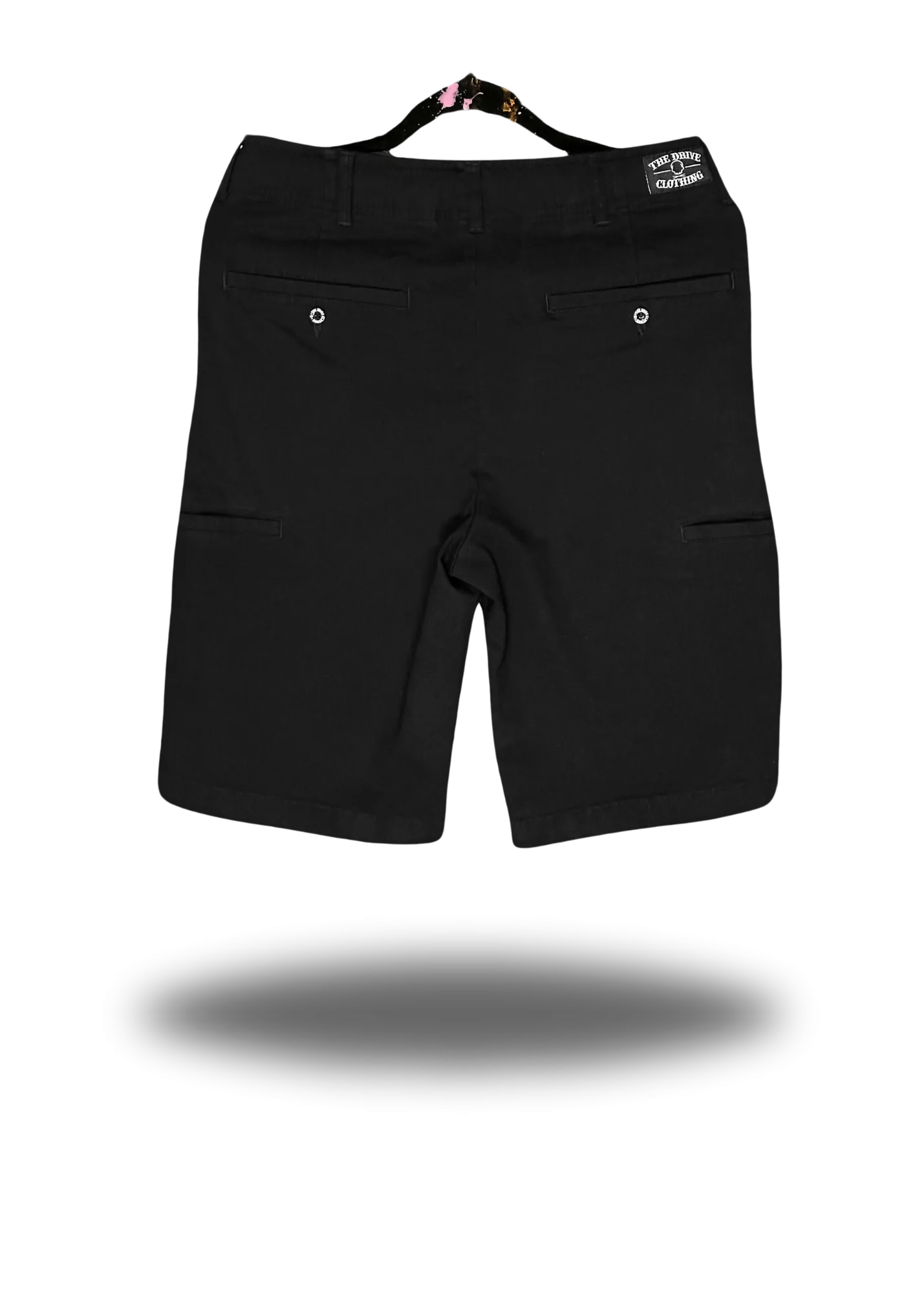 DRIVEN FLEX BLACK SHORTS
