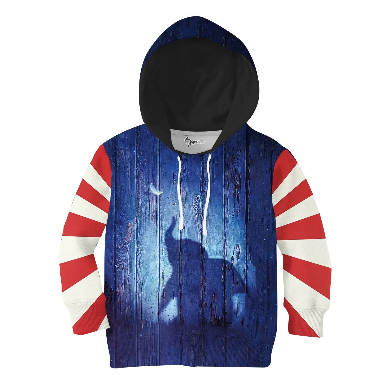 Dumbo Shadows 3D Shirts For Kids Hoodie
