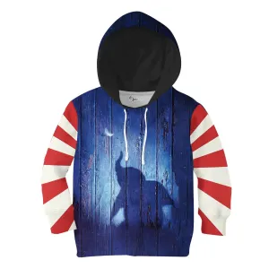 Dumbo Shadows 3D Shirts For Kids Hoodie