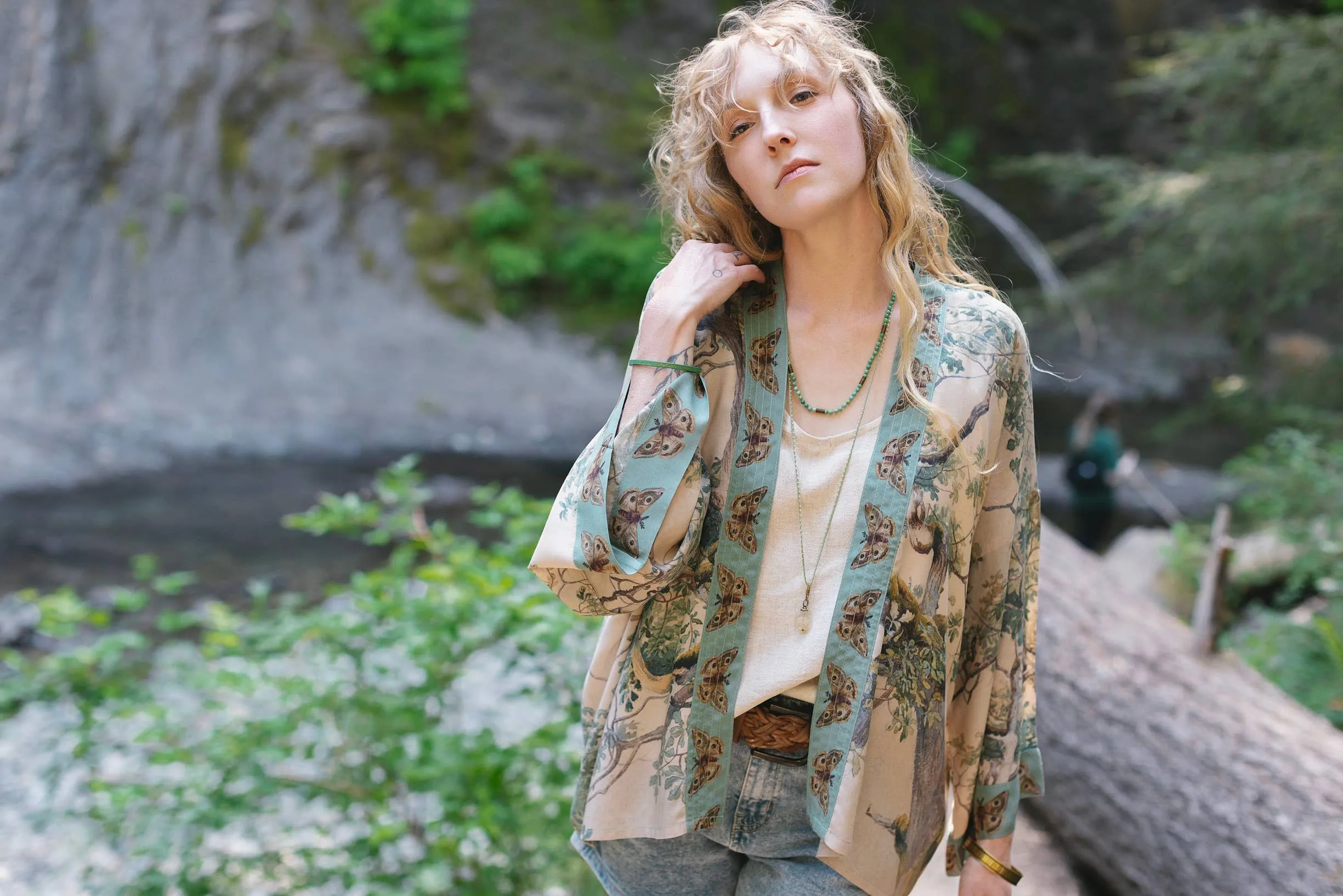 Earth and Sky Cropped Jacket