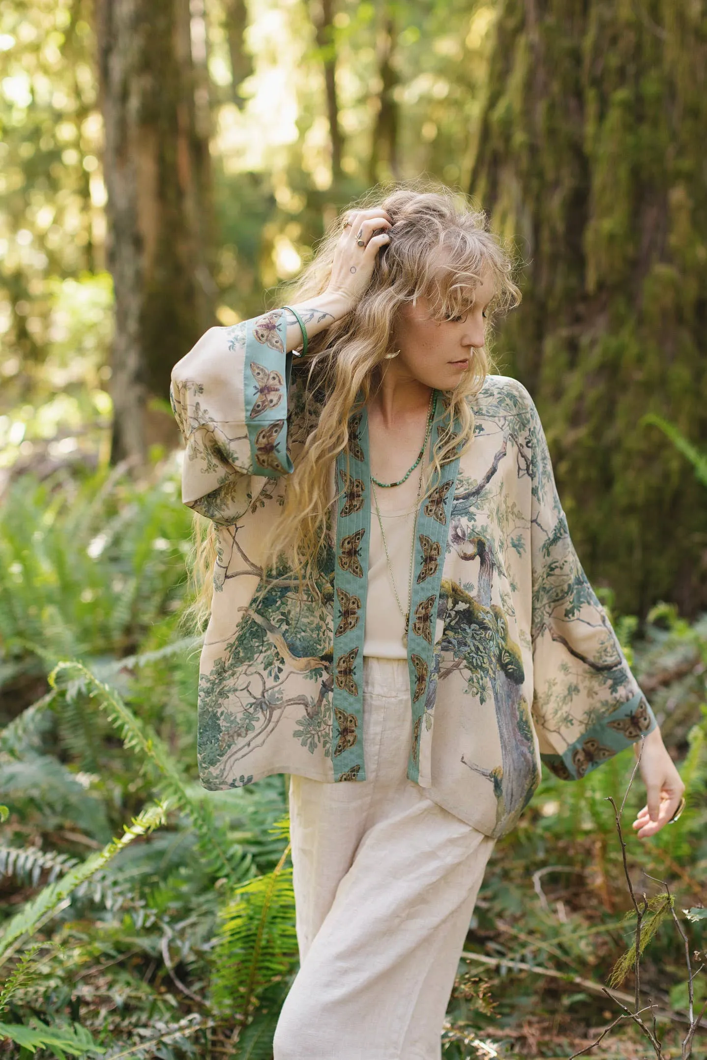 Earth and Sky Cropped Jacket
