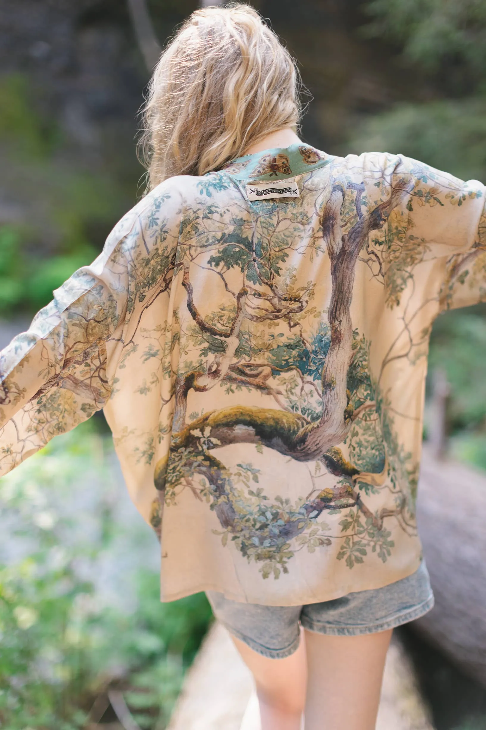 Earth and Sky Cropped Jacket