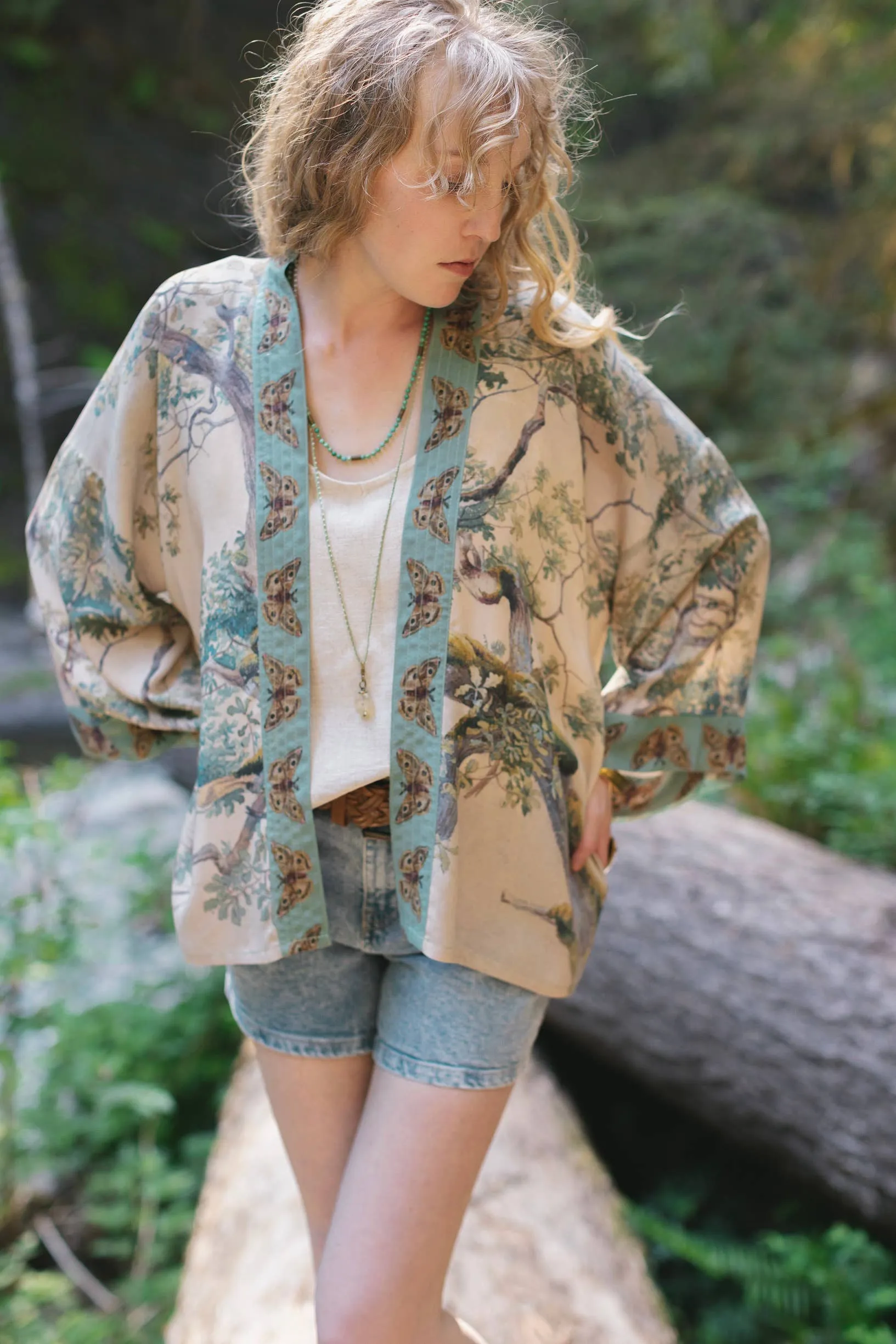 Earth and Sky Cropped Jacket