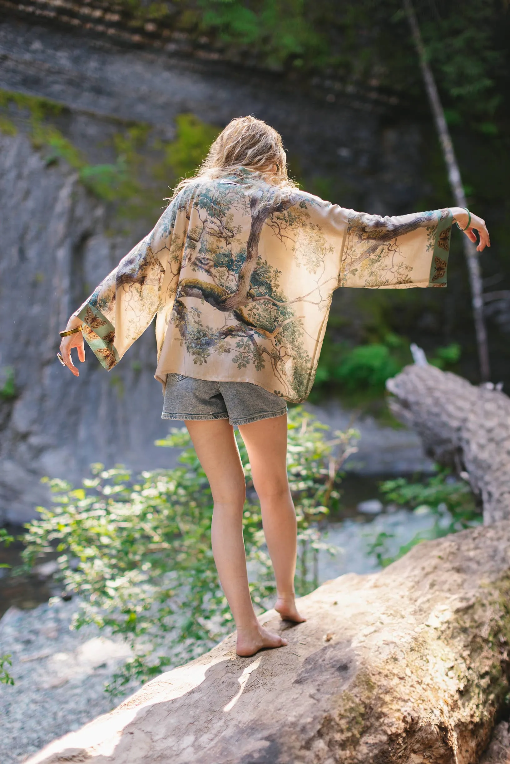 Earth and Sky Cropped Jacket