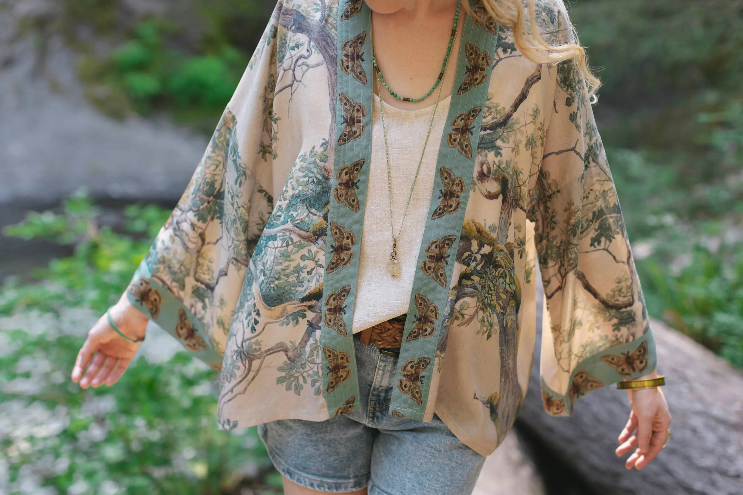 Earth and Sky Cropped Jacket
