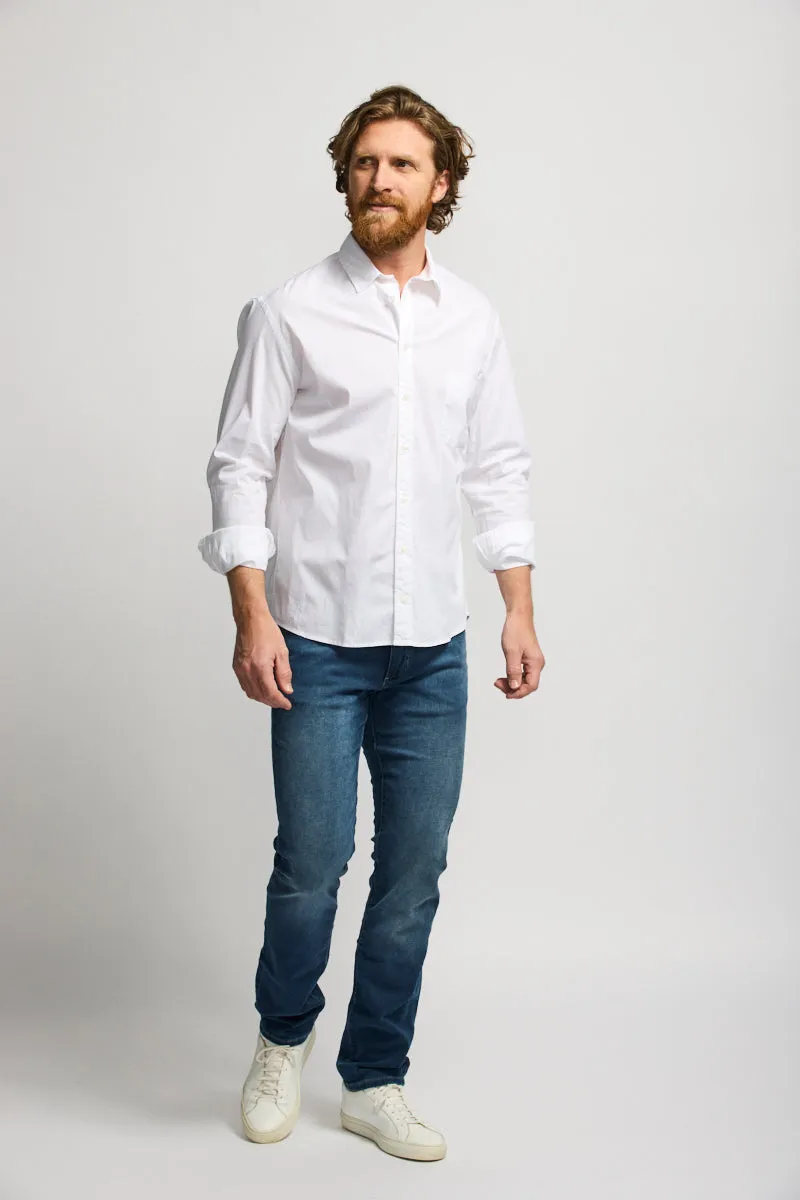 Easy Mondays Poplin Button up White FW24
