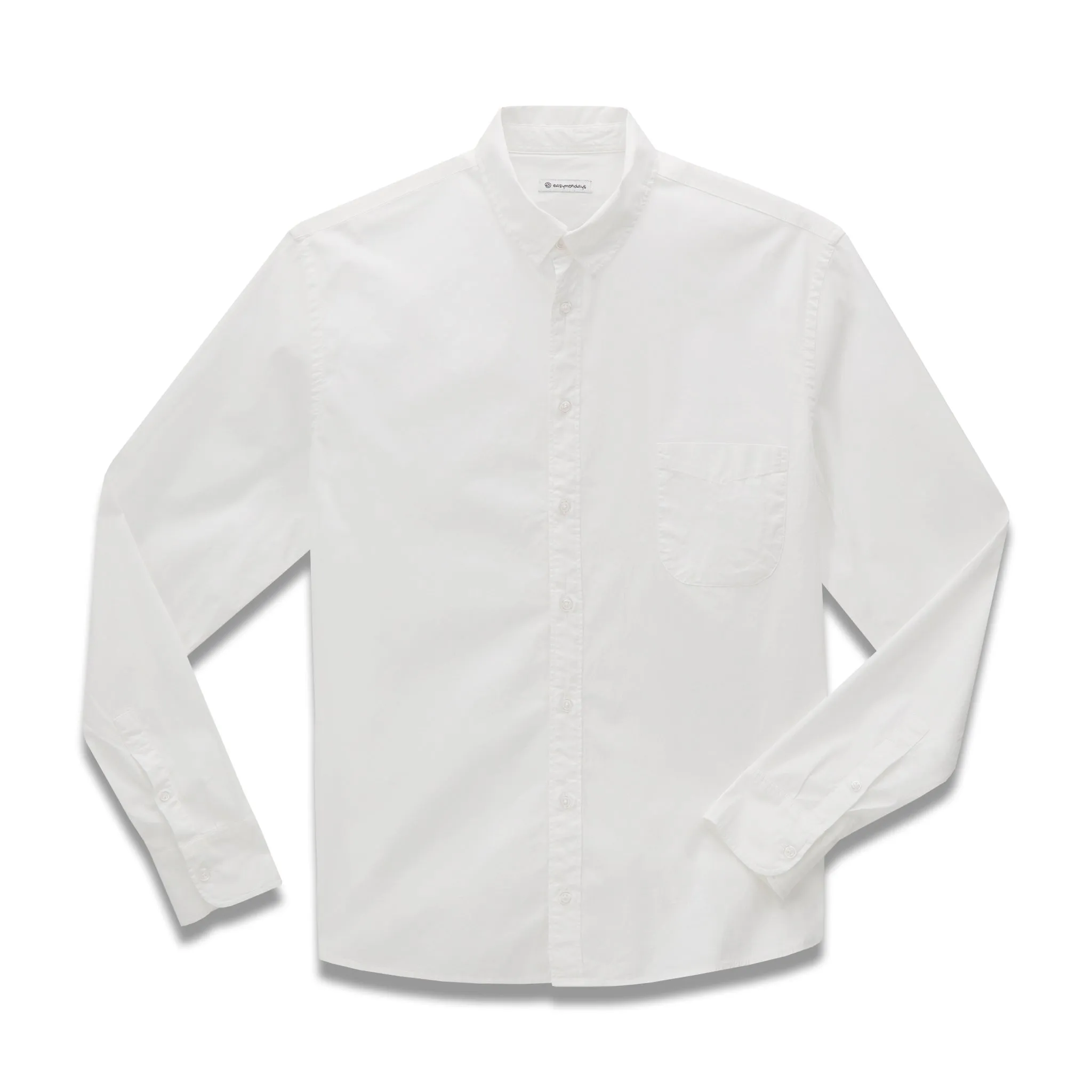 Easy Mondays Poplin Button up White FW24