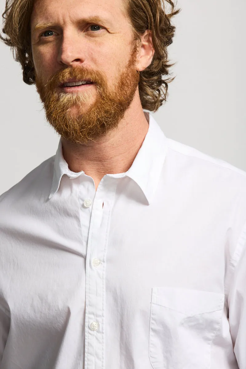 Easy Mondays Poplin Button up White FW24