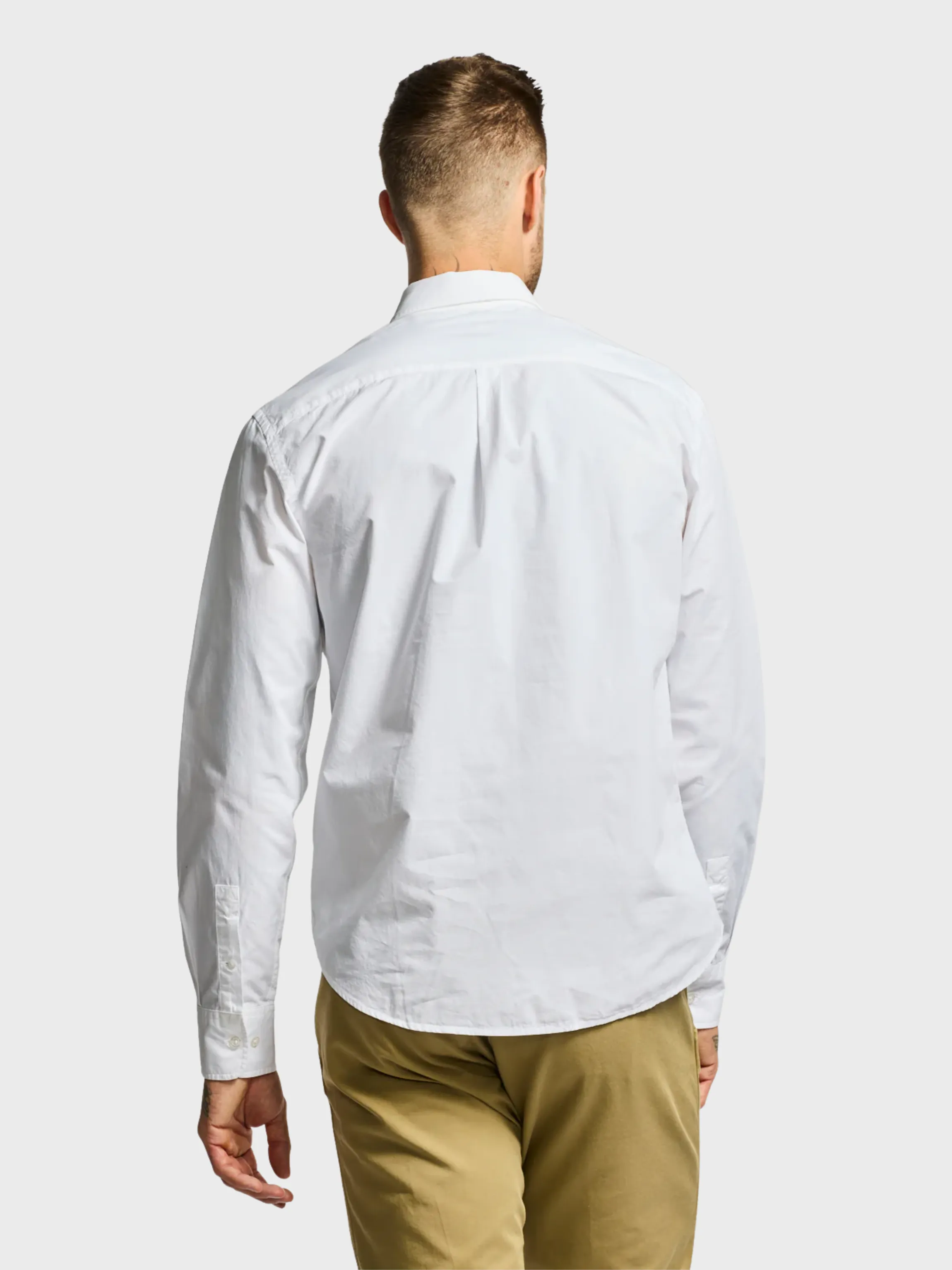 Easy Mondays Shirt Poplin White