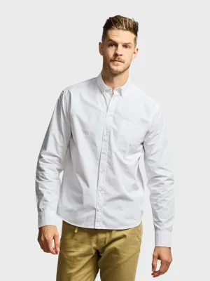 Easy Mondays Shirt Poplin White
