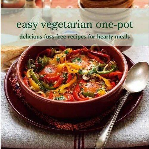 Easy Vegetarian One Pot and 200 Easy Vegetarian Dishes 2 Books Bundle Collection - Hamlyn All Colour Cookbook