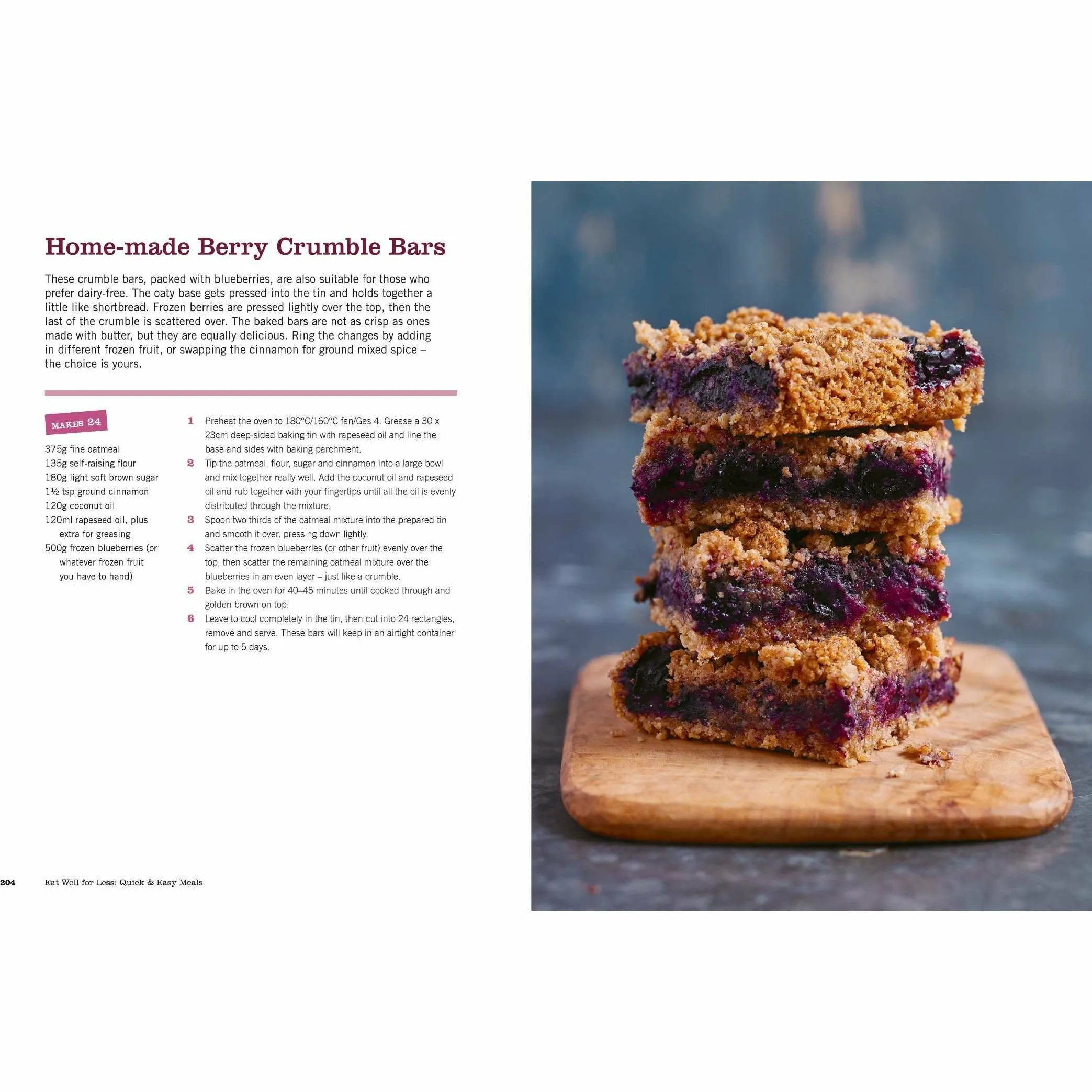 Eat Well for Less: Quick and Easy Meals by Jo Scarratt-Jones