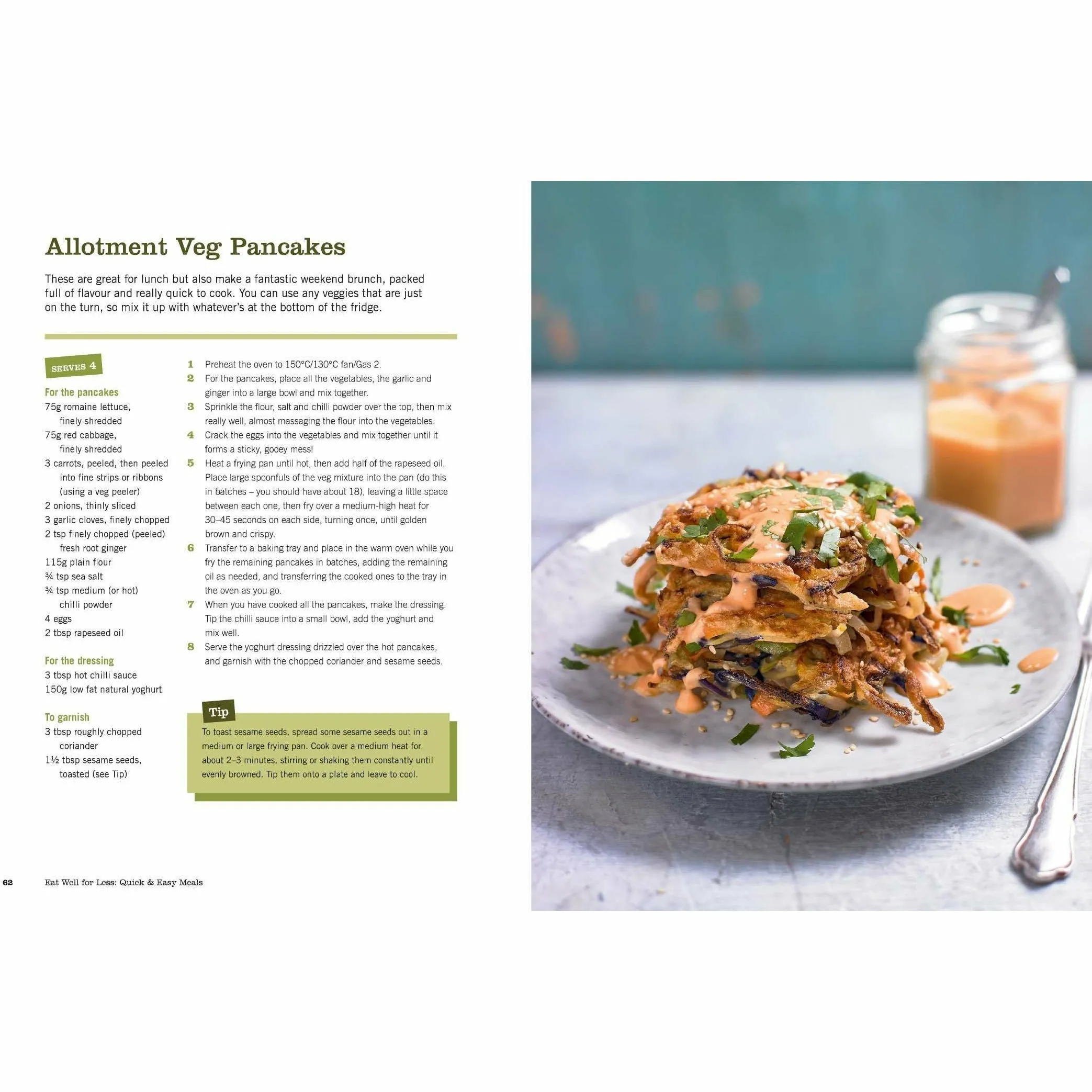 Eat Well for Less: Quick and Easy Meals by Jo Scarratt-Jones