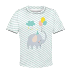 Elephant with balloon Kid Custom Cosplay Hoodies