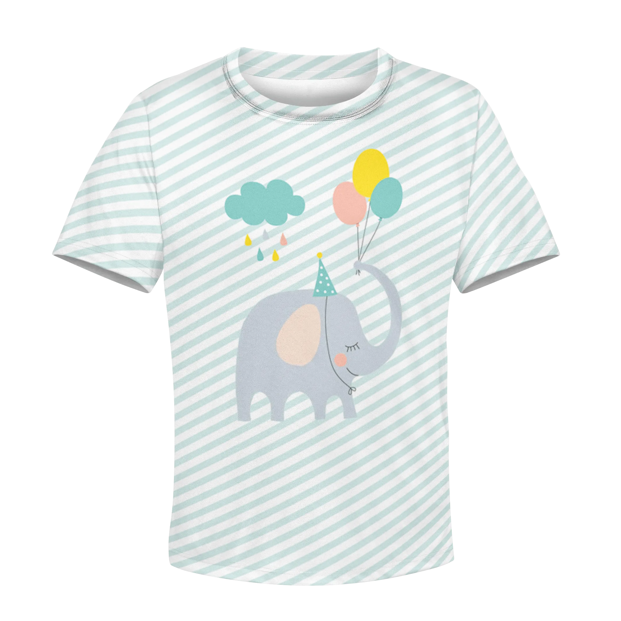 Elephant with balloon Kid Custom Cosplay Hoodies