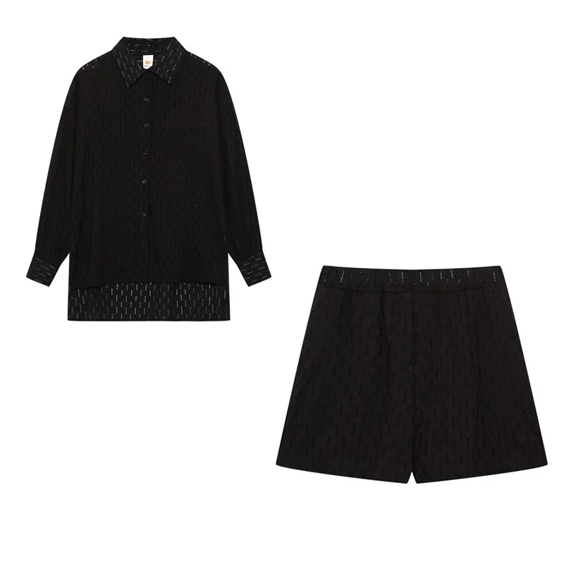 Eliza - Light and Airy Top and Shorts Ensemble