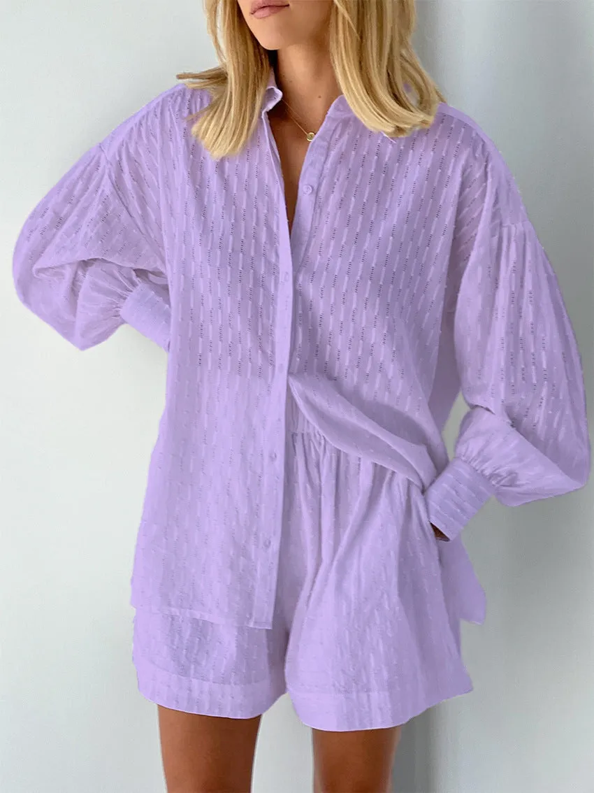 Eliza - Light and Airy Top and Shorts Ensemble