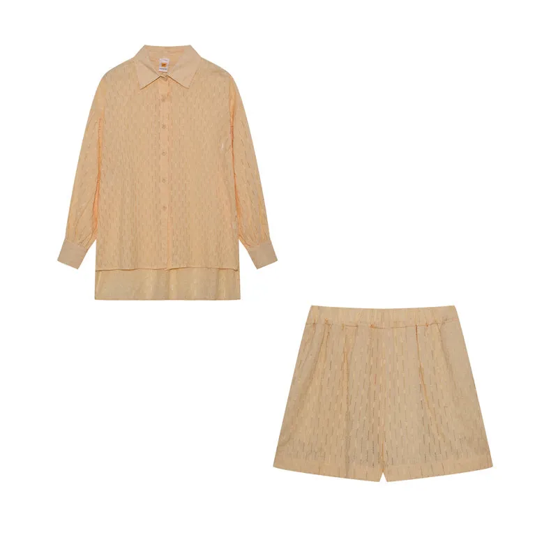 Eliza - Light and Airy Top and Shorts Ensemble