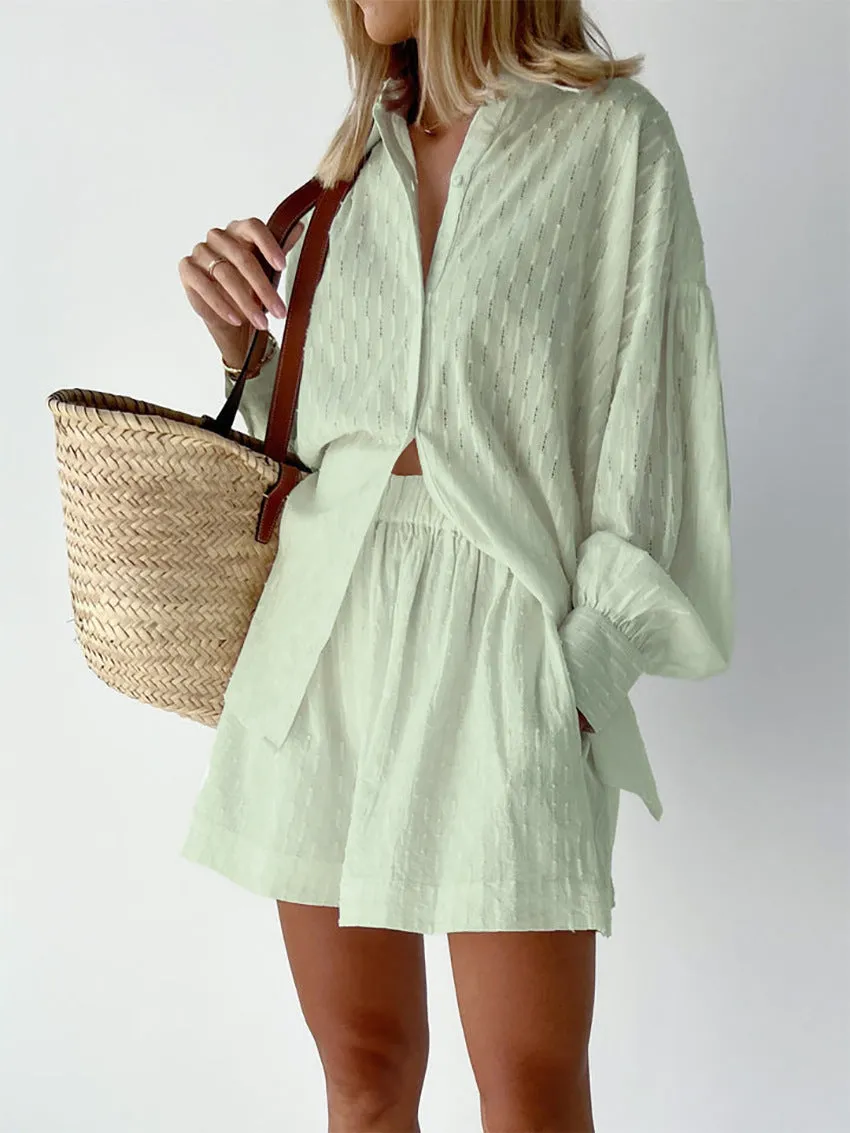 Eliza - Light and Airy Top and Shorts Ensemble