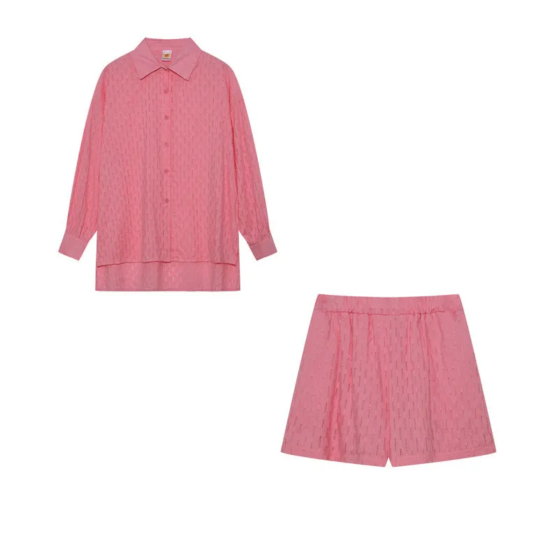 Eliza - Light and Airy Top and Shorts Ensemble